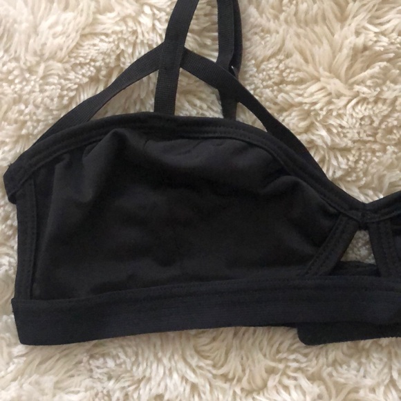 Sexy Black Cutout Bra - Picture 3 of 6